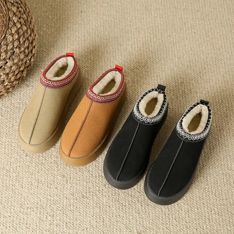 Gemütliche Loafers Stiefel Schuhe