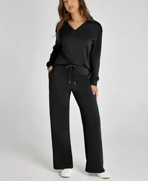 VioletVibe Gemütliches Hoodie-Set | Stylische und bequeme Loungewear für ultimativen Komfort