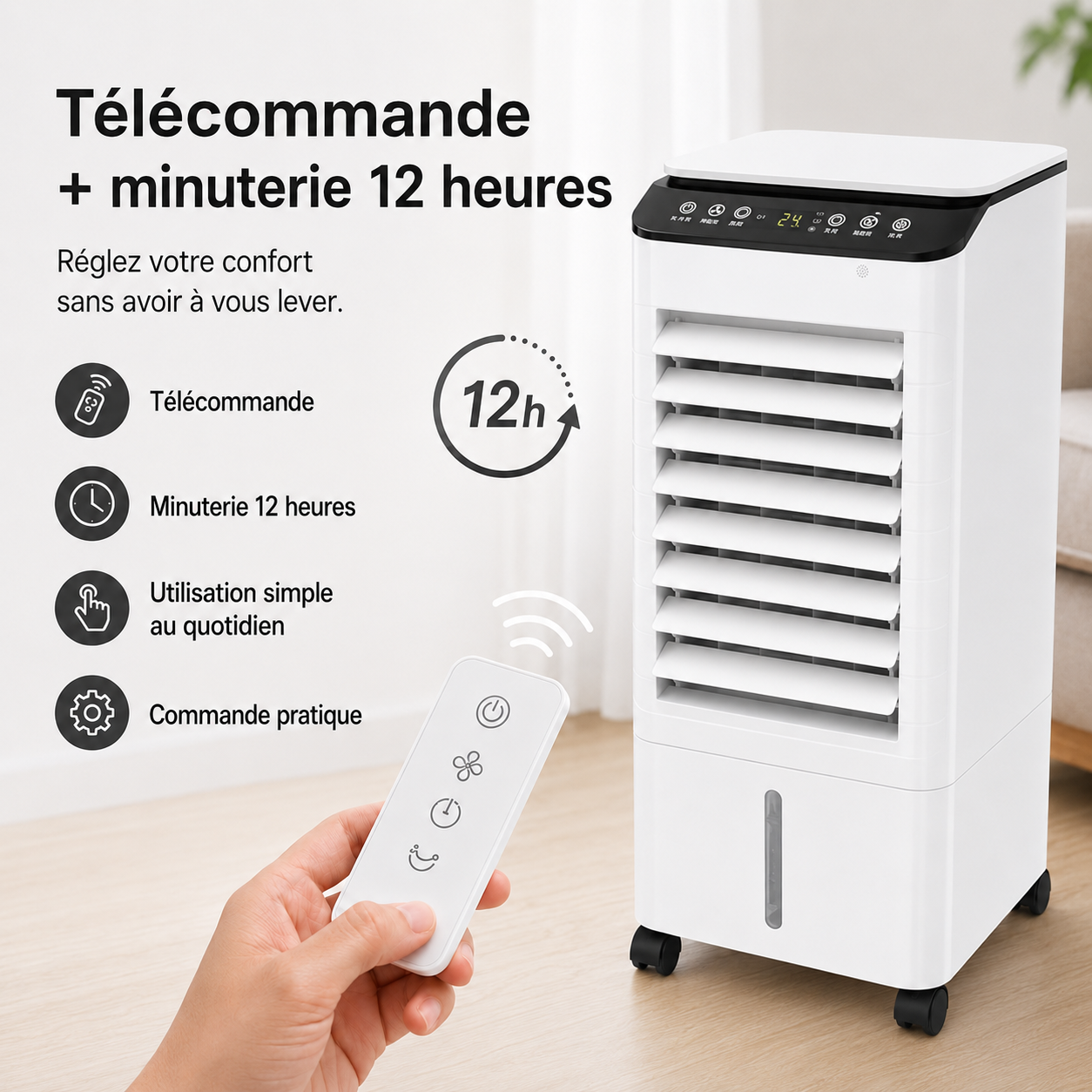 Fensterloser tragbarer Klimaanlage für Zuhause und Büro