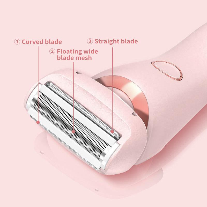 SilkSmooth Elektrisches Rasiergerät | Müheloses Haarentfernen mit einem seidig-weichen Touch