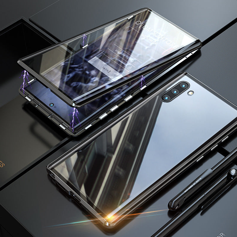 Sandsberg gehärtetes Glas Doppeltelefonhülle für Samsung