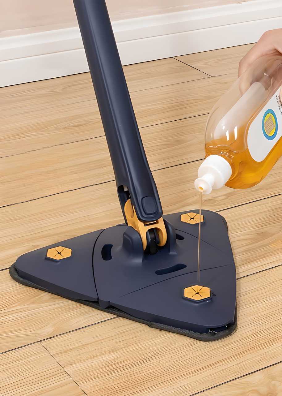 LuxClean Dreieckiger Reinigung Mop | Effizient und vielseitig für ein strahlendes Ergebnis