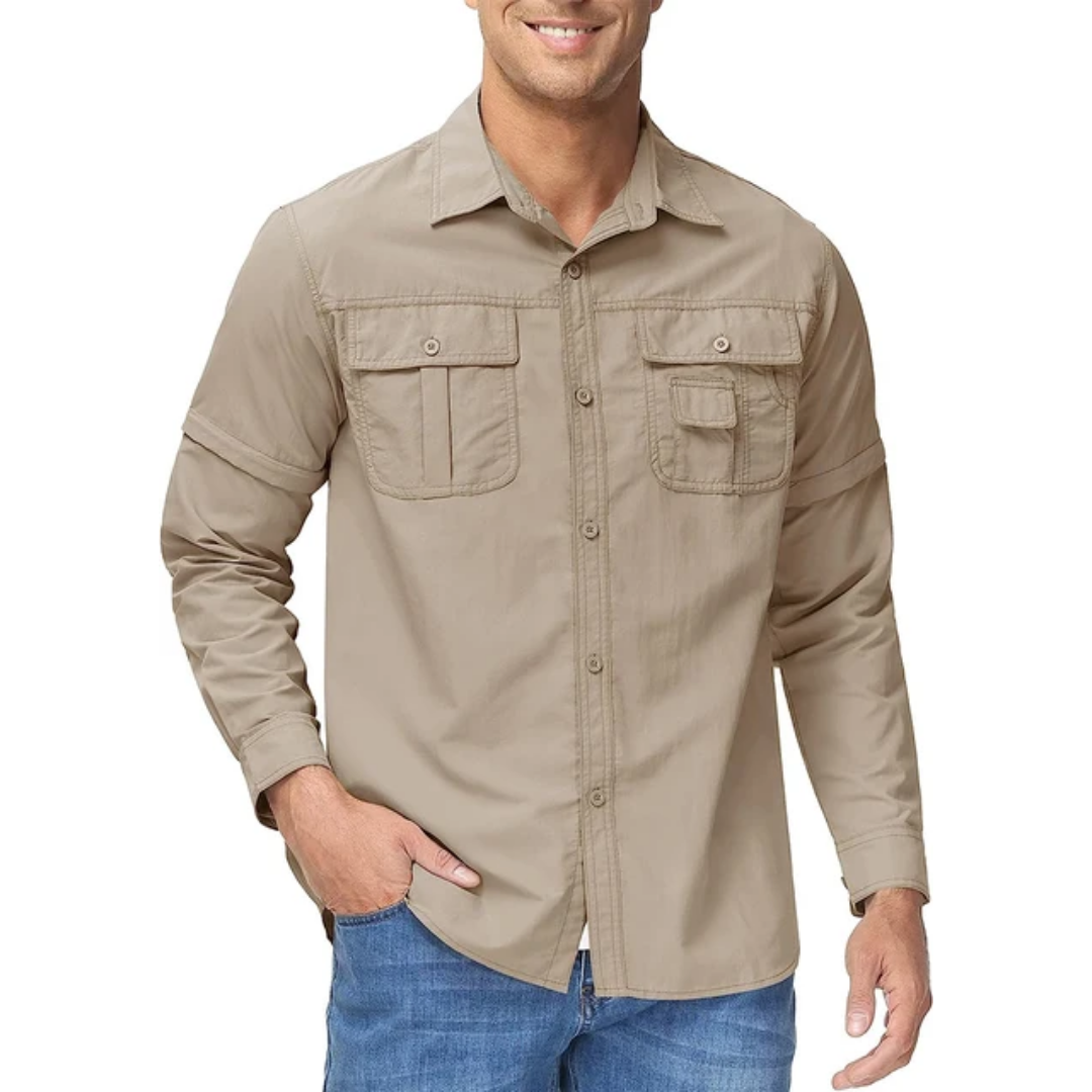 FlexWear Shirt mit abnehmbaren Ärmeln – 2-in-1 Komfort für jede Gelegenheit