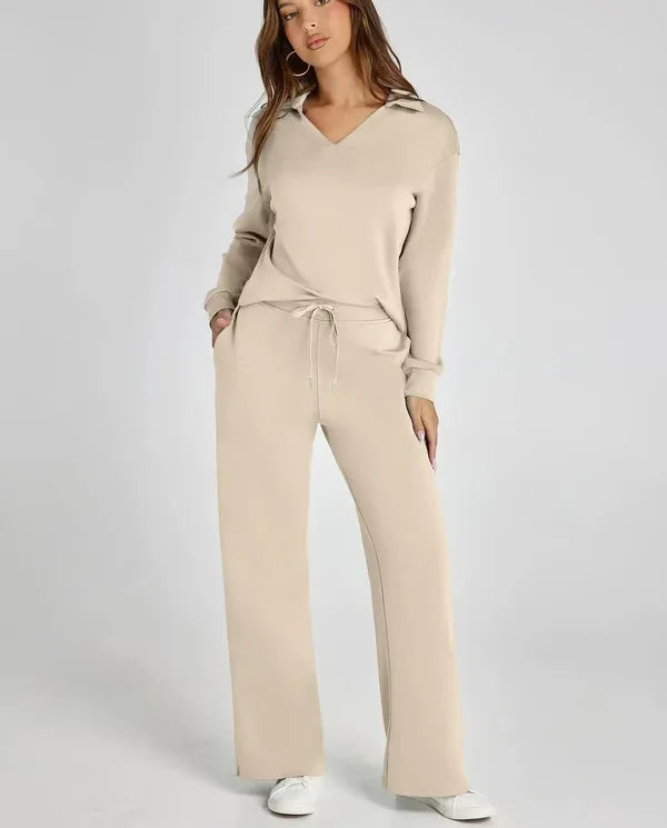 VioletVibe Gemütliches Hoodie-Set | Stylische und bequeme Loungewear für ultimativen Komfort
