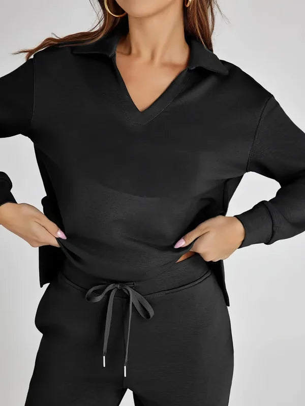 VioletVibe Gemütliches Hoodie-Set | Stylische und bequeme Loungewear für ultimativen Komfort