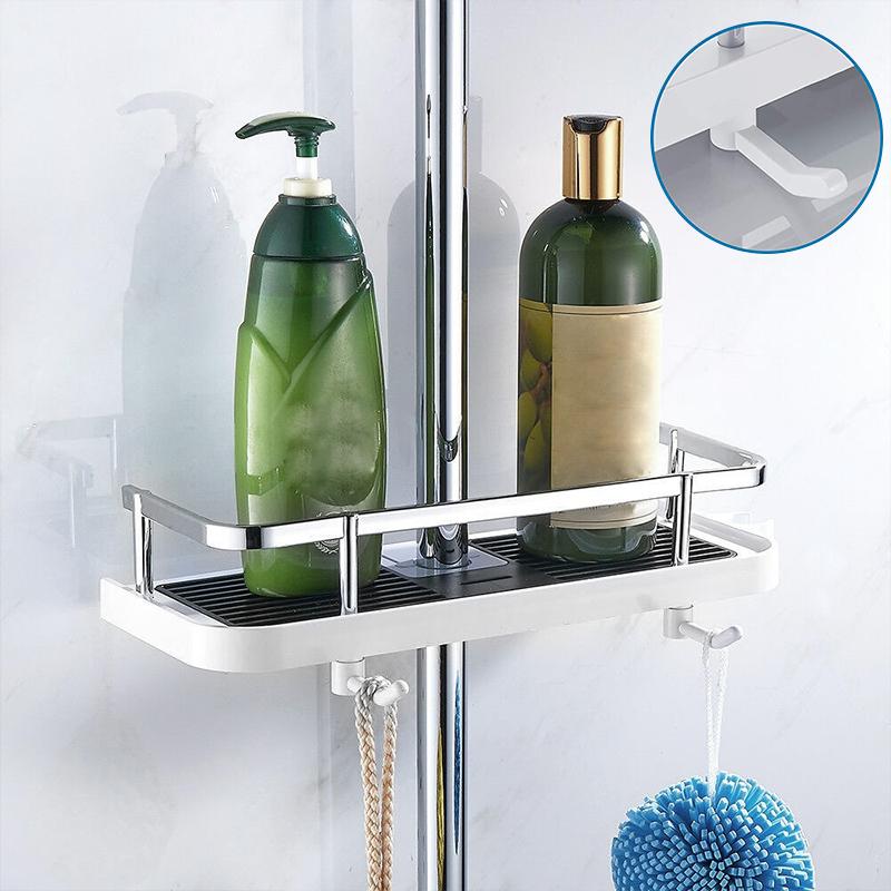 OrganizeMate - Stilvolles Aufbewahrungsregal für die Dusche für maximalen Komfort