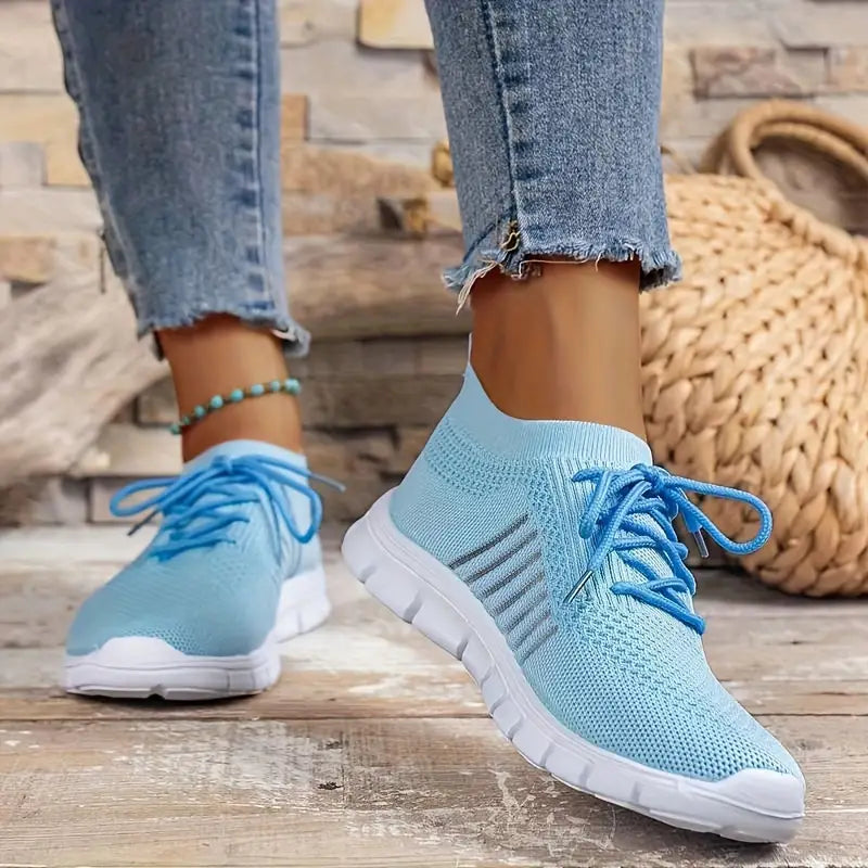 Atmungsaktive Schnürsenkel Lauftrainer Turnschuhe