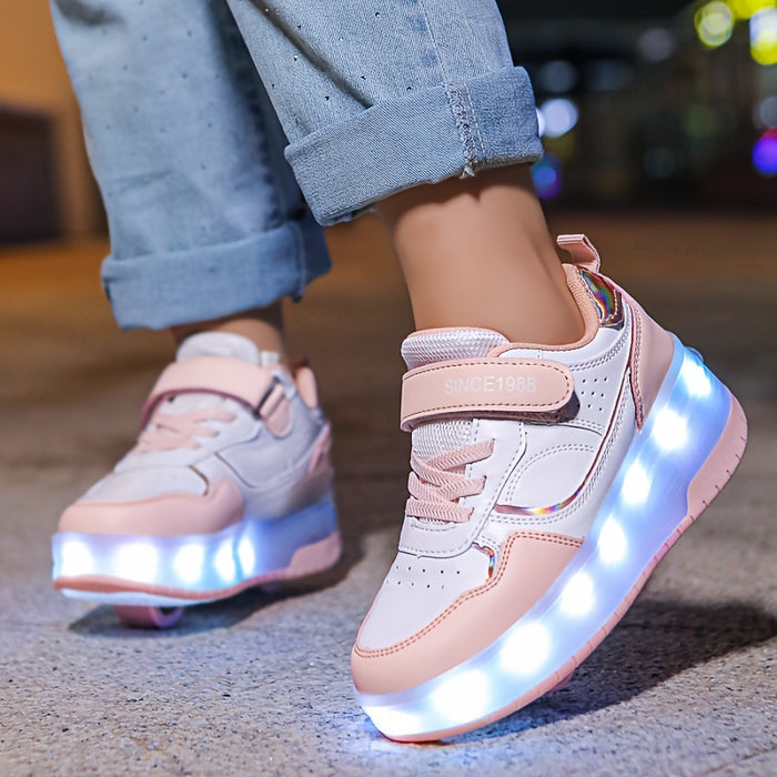 FlashRider – Lichtspektakel Roller Sneakers für Kinder