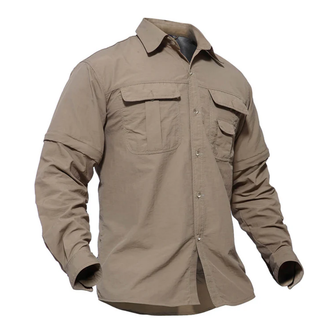 FlexWear Shirt mit abnehmbaren Ärmeln – 2-in-1 Komfort für jede Gelegenheit