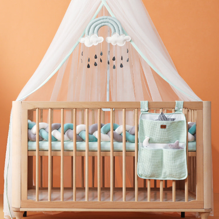 Premium Handgewebtes Babybettkissen