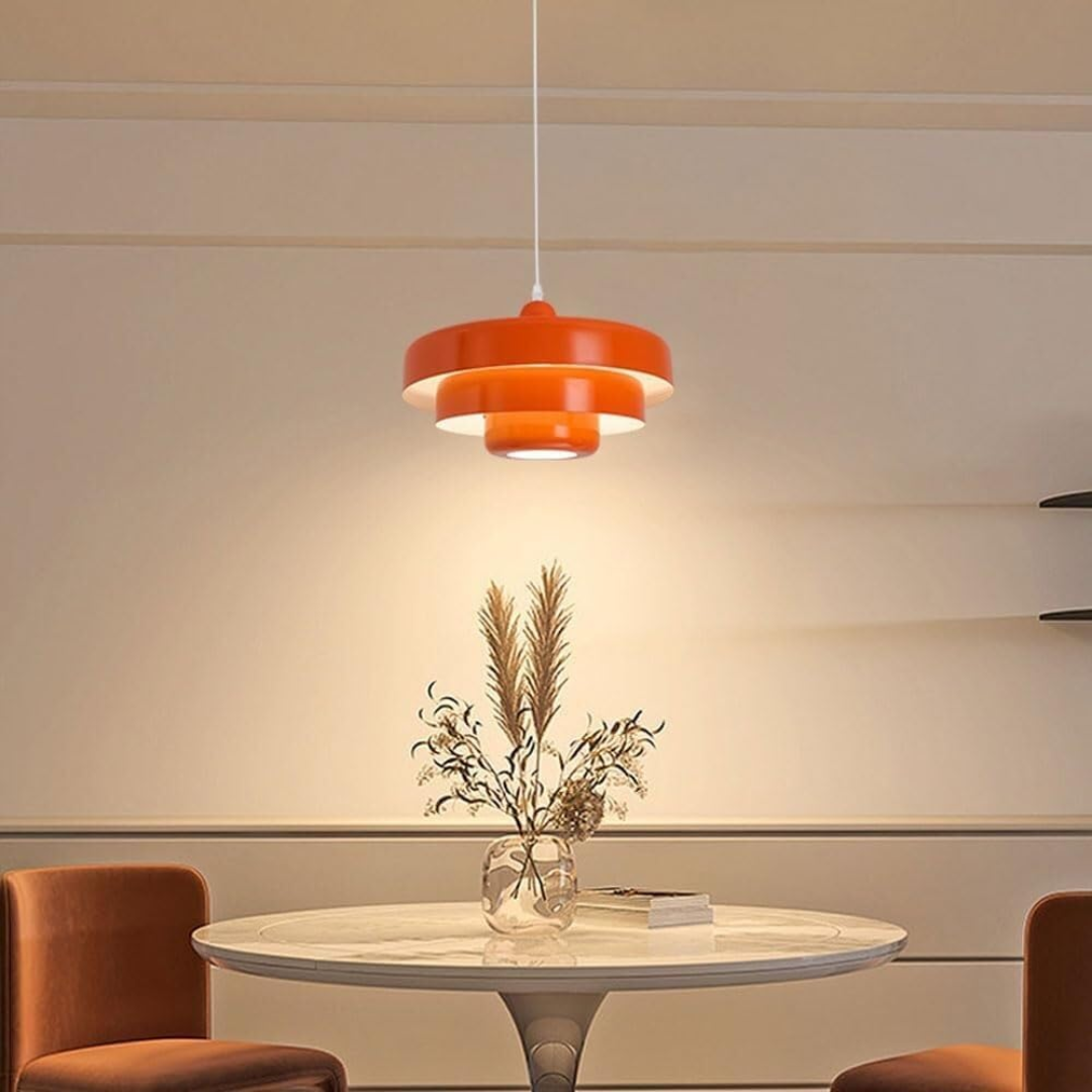 Skandinavische Glas-Hängelampe für moderne Wohnkultur