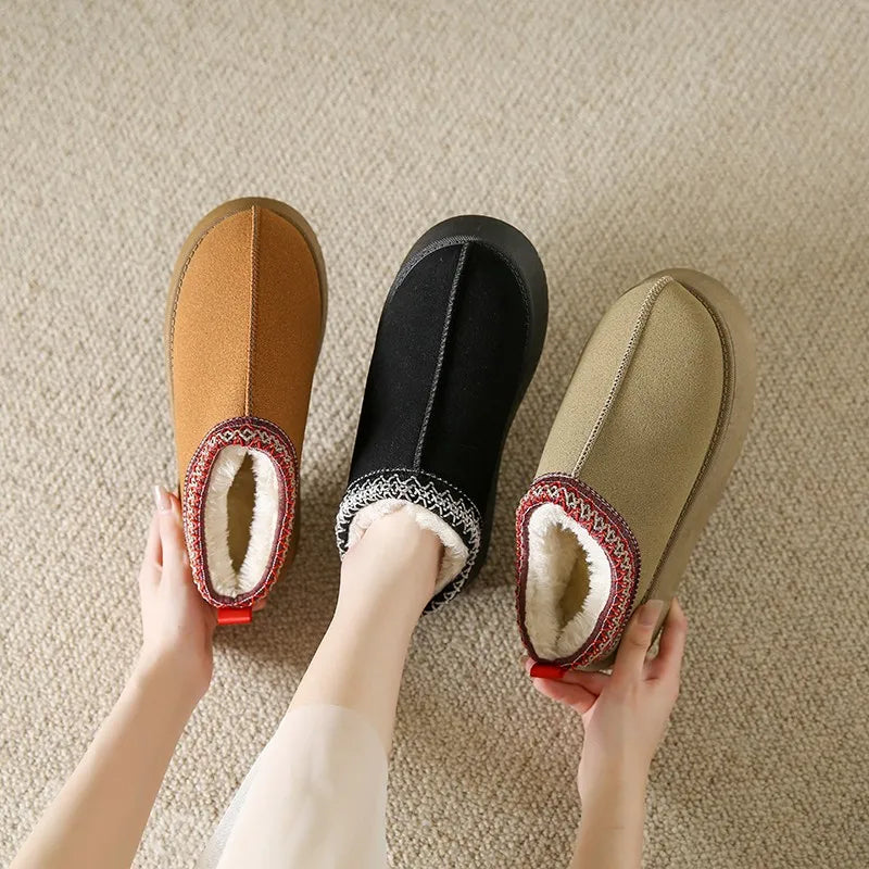 Gemütliche Loafers Stiefel Schuhe