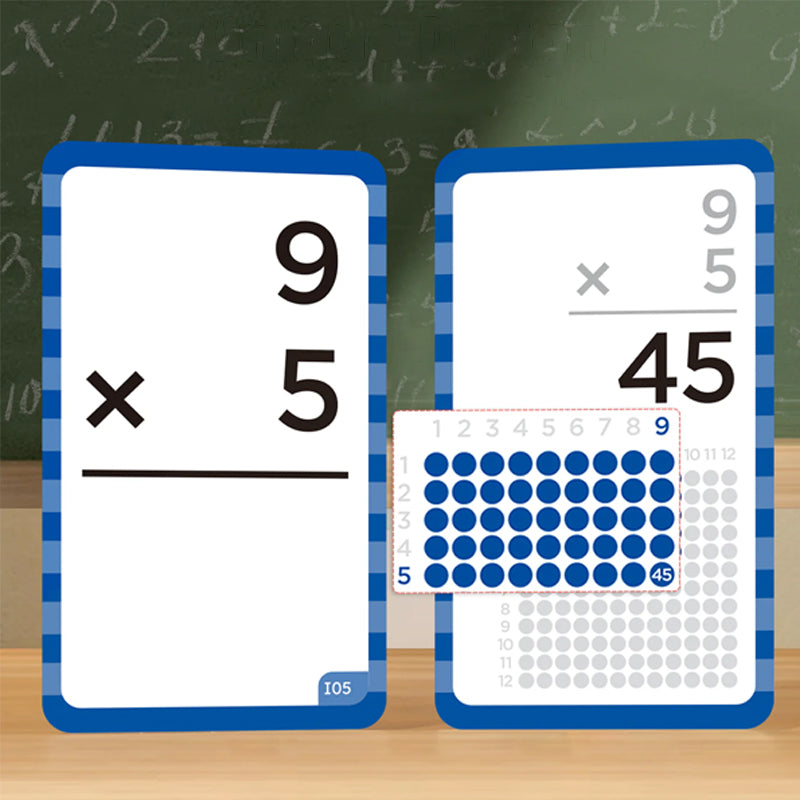 Mathéclat Premium Lernkarten | Innovative Mathematik Lernkarten und Pop Fidget Charts für effektives Lernen und stressfreies Üben