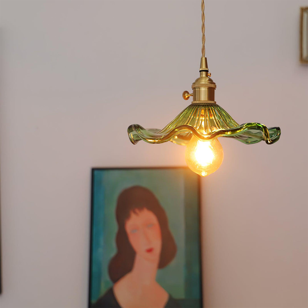 Stylische Hibiskusblumenlampe
