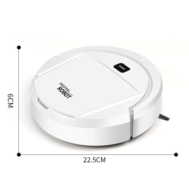 SmartClean - 3-in-1 Roboterstaubsauger für müheloses, intelligentes Reinigen zu Hause
