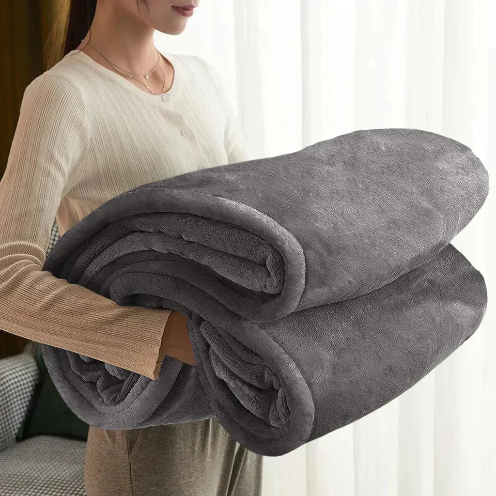 Extra weiche Fleece-Decke – Warme Komfortdecke für jede Jahreszeit