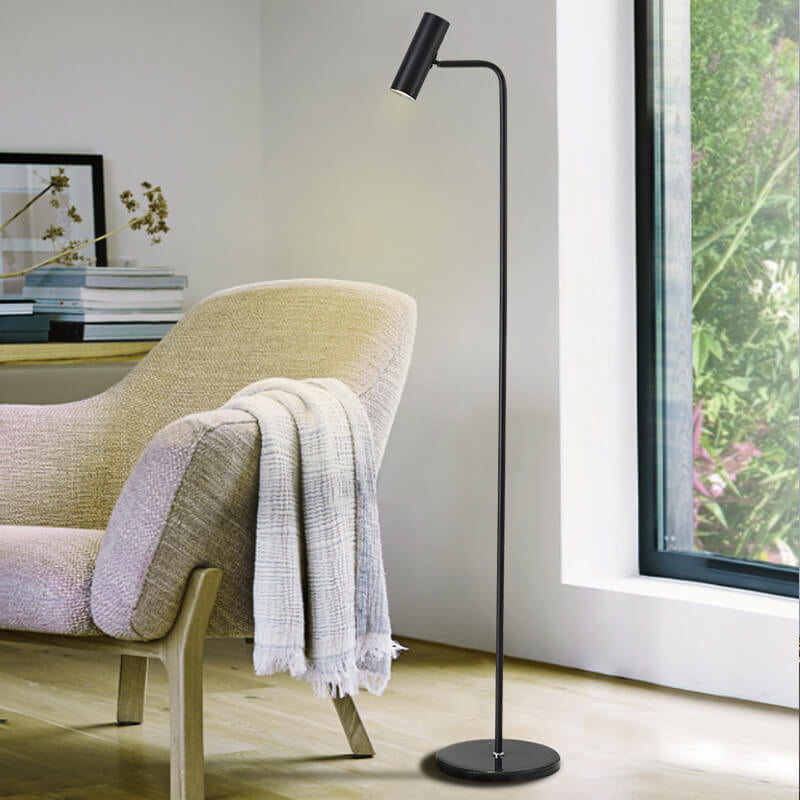Industrielle Eisen Einfache Lampenbasis Verstellbare LED Stehlampe