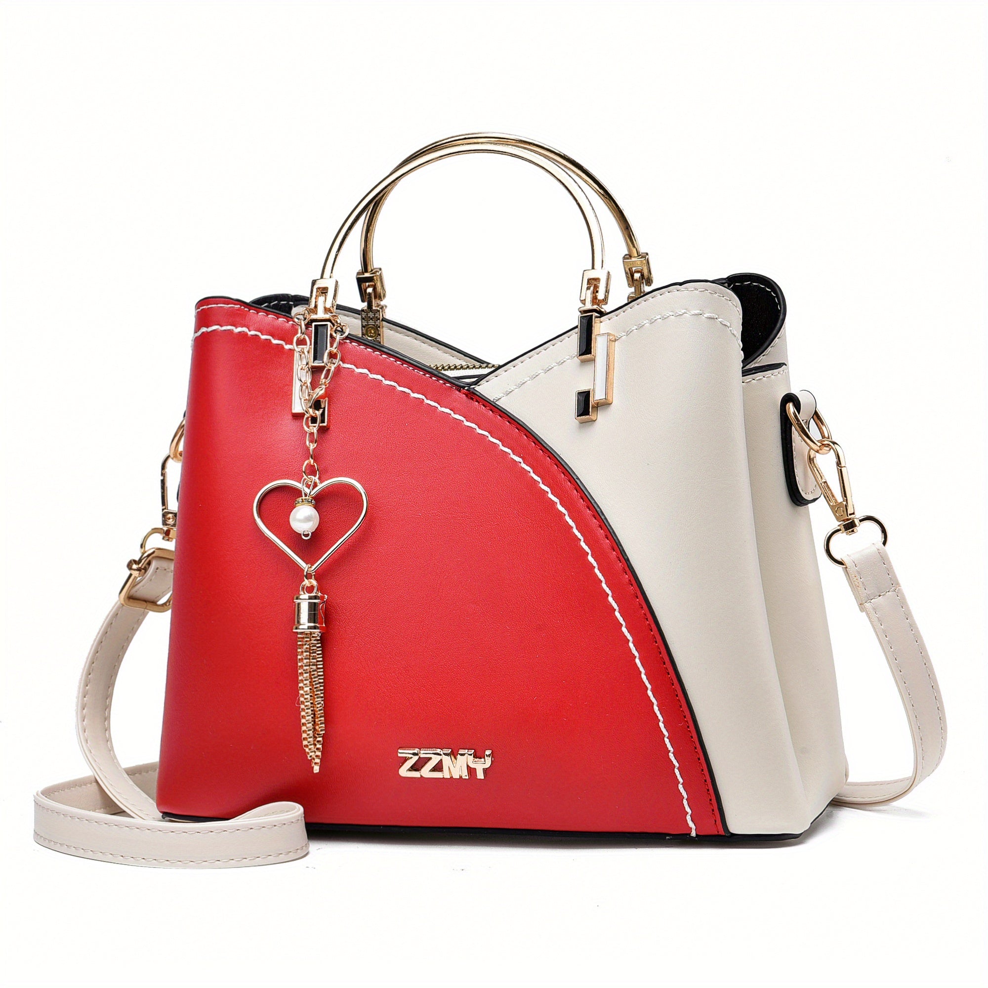 Luxuriöse Leder-Handtasche für Frauen | Klein