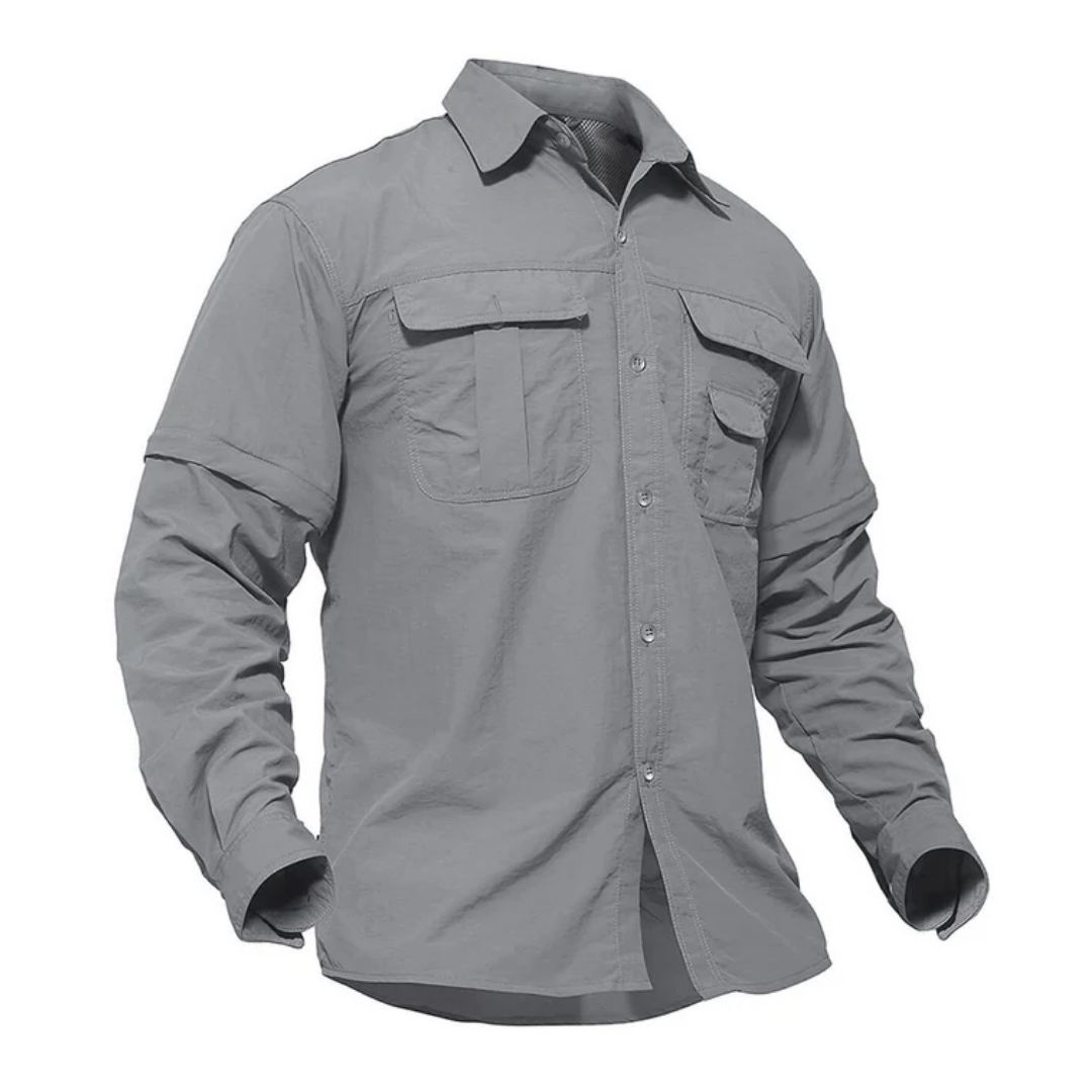 FlexWear Shirt mit abnehmbaren Ärmeln – 2-in-1 Komfort für jede Gelegenheit
