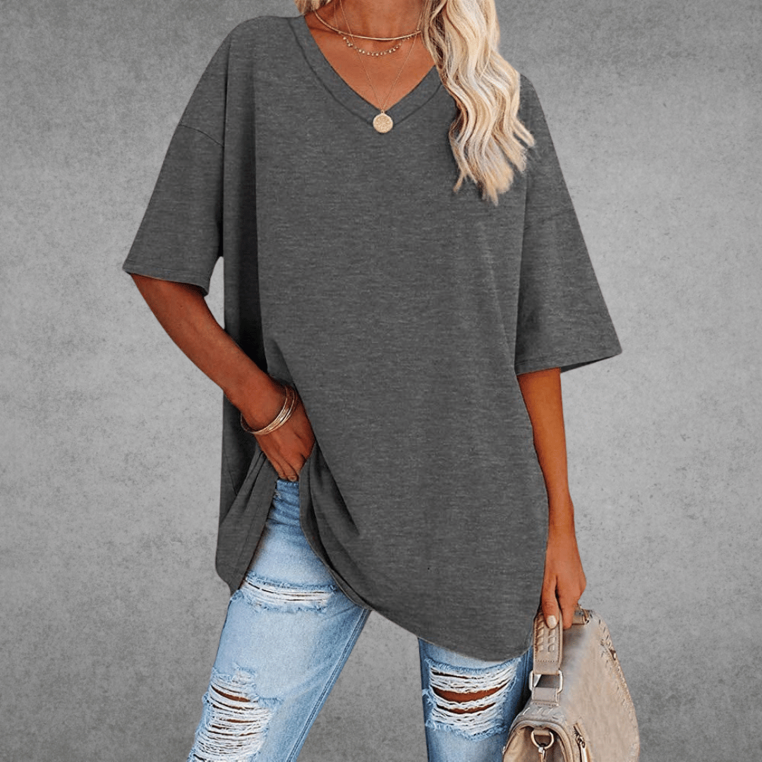Kate™ V-Ausschnitt T-Shirt
