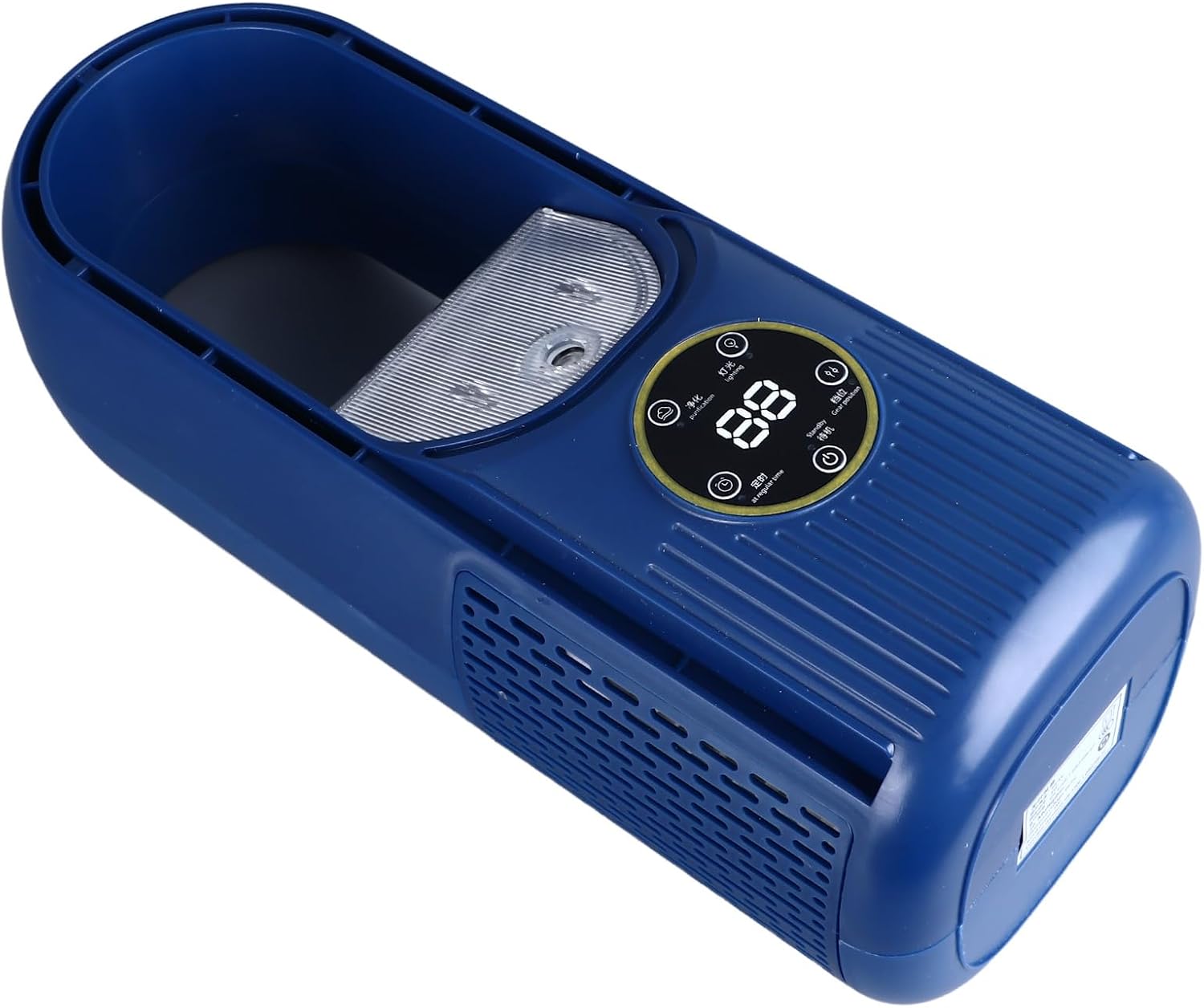 Tragbarer bladeless Nebelventilator mit 6 Geschwindigkeiten und USB wiederaufladbarem Akku