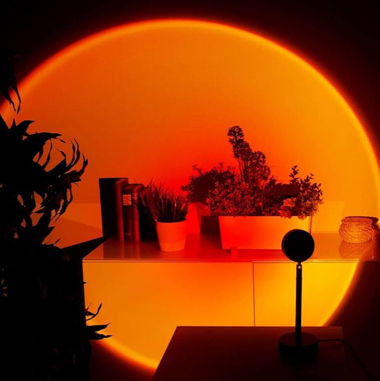 Tischlampe SunsetLamp NEU – Modernes Design – Warmweiß
