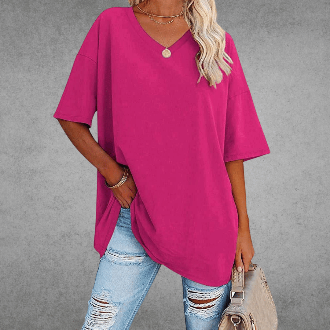 Kate™ V-Ausschnitt T-Shirt