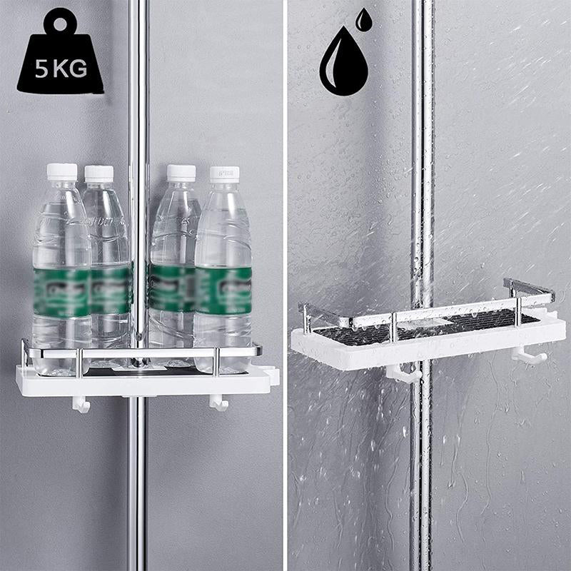 OrganizeMate - Stilvolles Aufbewahrungsregal für die Dusche für maximalen Komfort
