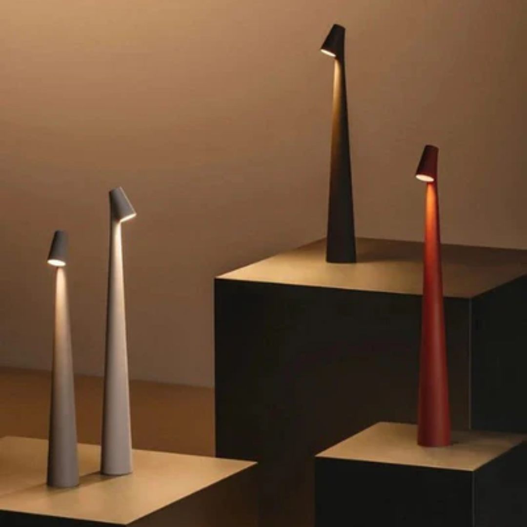 Nordic - Drahtlose Skandinavische Minimalistische LED Tischlampe