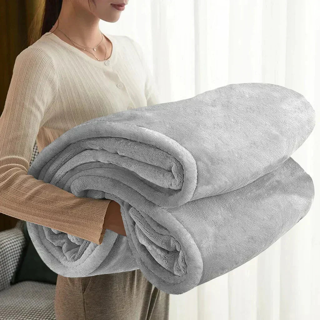 Extra weiche Fleece-Decke – Warme Komfortdecke für jede Jahreszeit