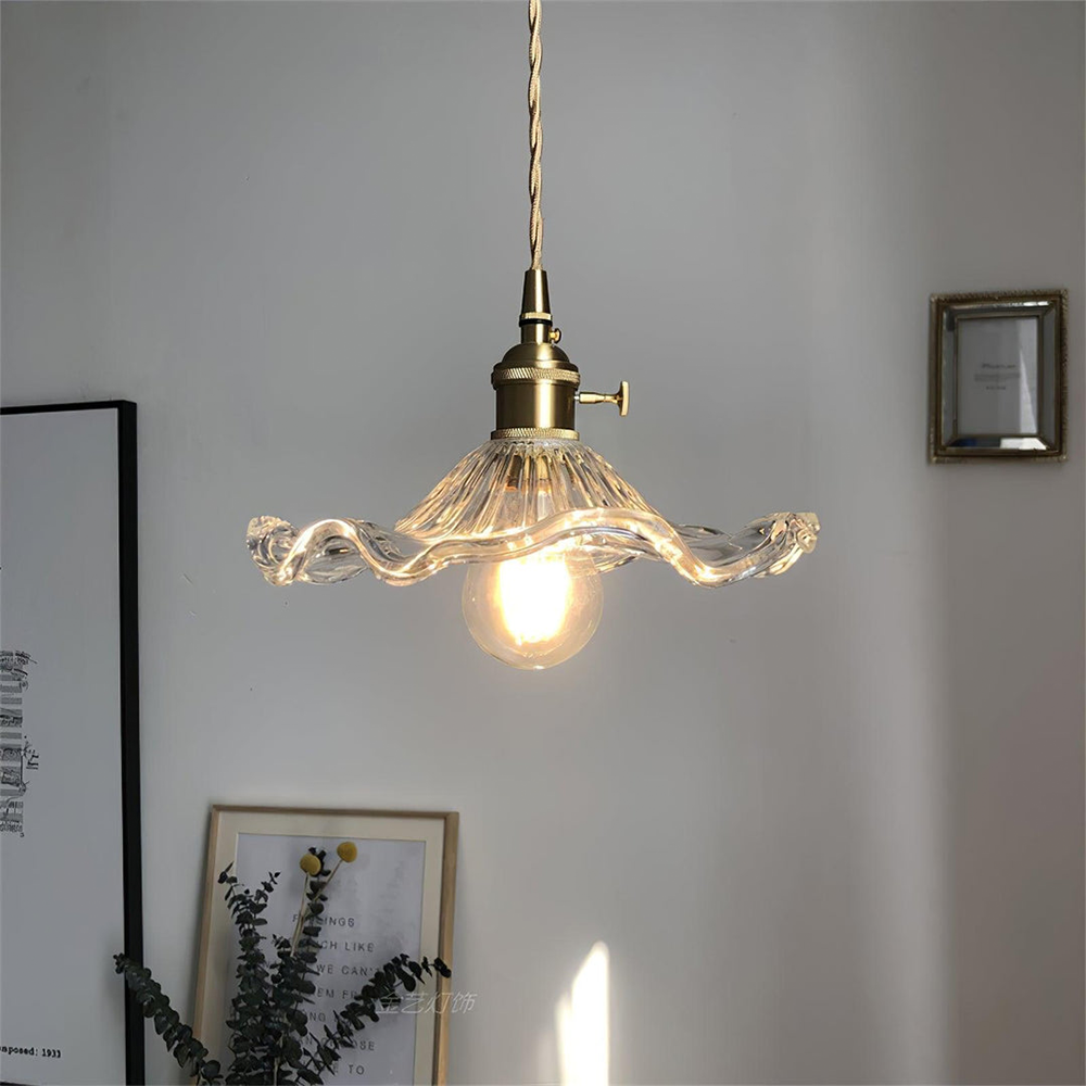 Stylische Hibiskusblumenlampe