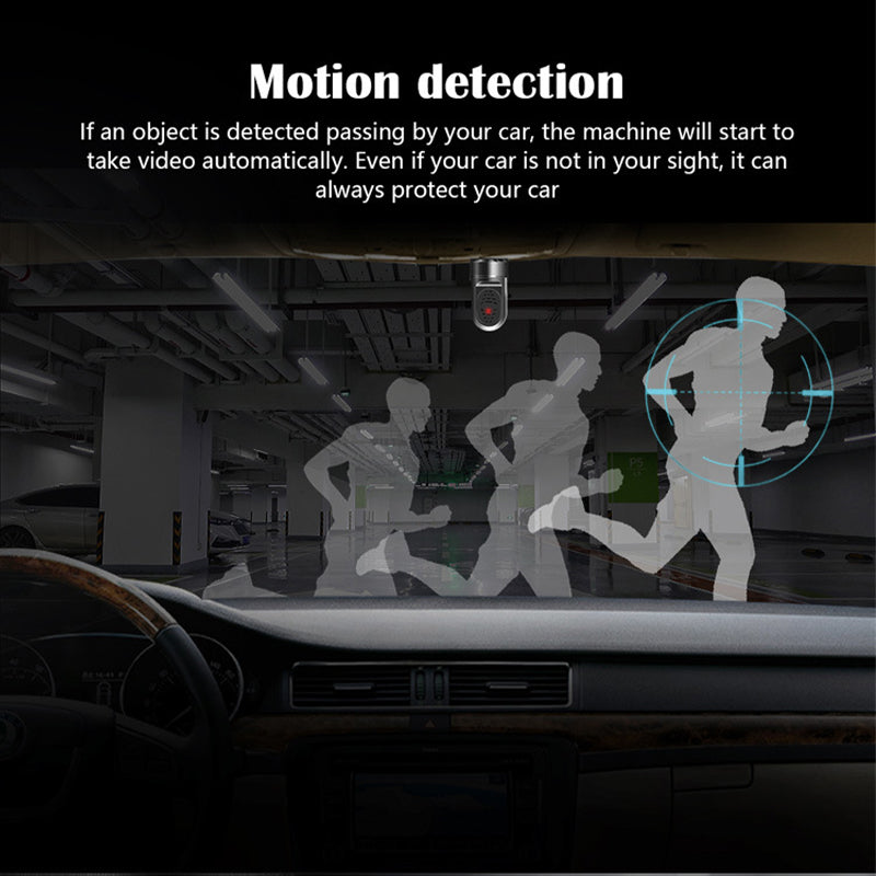 1080P HD Mini ADAS Dashcam mit 360° Drehfunktion