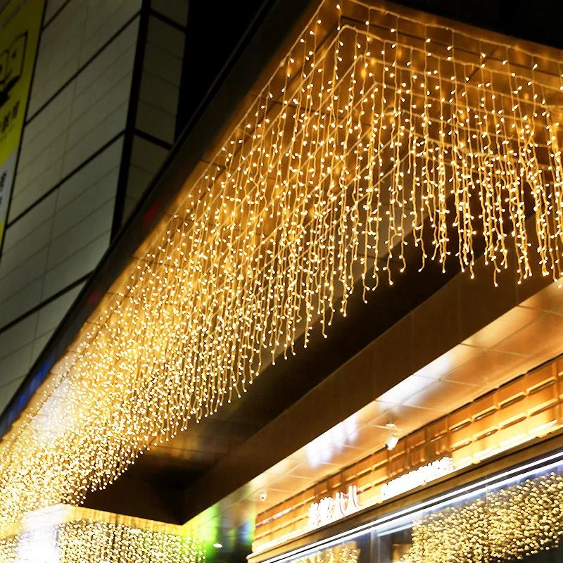 LED Eiszapfen Weihnachtsbeleuchtung – Stimmungsvolle Eiszapfen Lichterkette