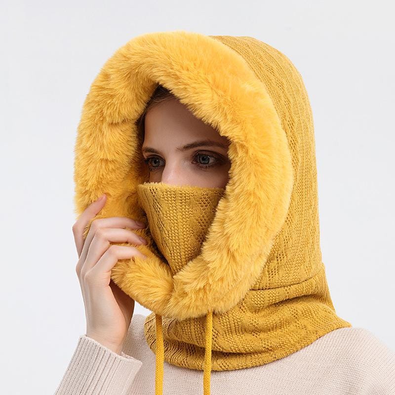 LuxéCuddle Scoodie | Schal, Mütze und Kapuze in einer stilvollen Lösung
