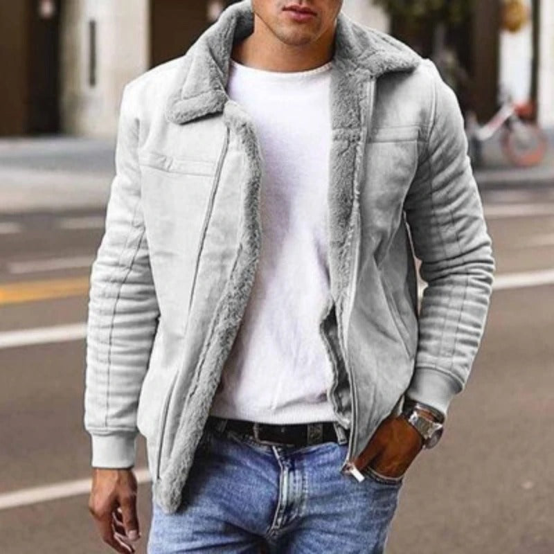 Winterjacke für Herren, taillierte Passform