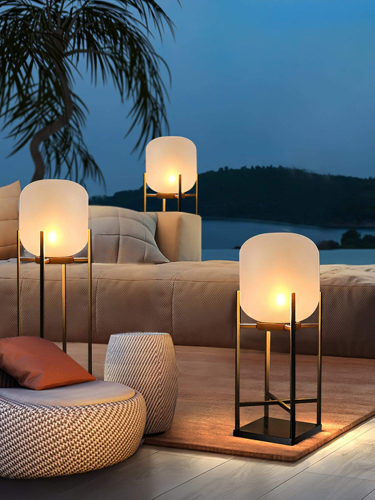 Solar Stehlampe für den Außenbereich – Nachhaltige Stimmungsbeleuchtung für Garten und Terrasse