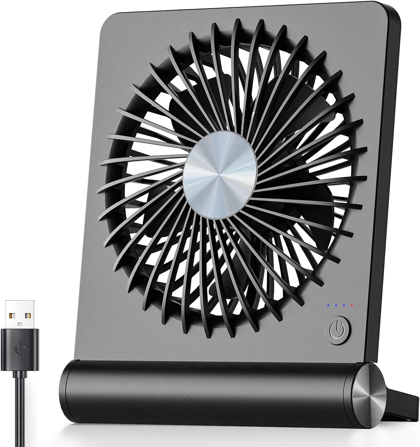 BreezeQuiet - Ultra-leiser kompakter Tischventilator für einen friedlichen Luftstrom