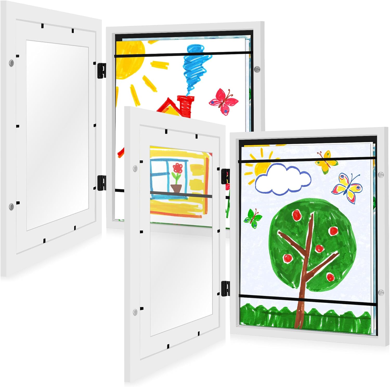 ArtNest Magnetischer Rahmen | Kreative Displaylösung für Kinderkunstwerke