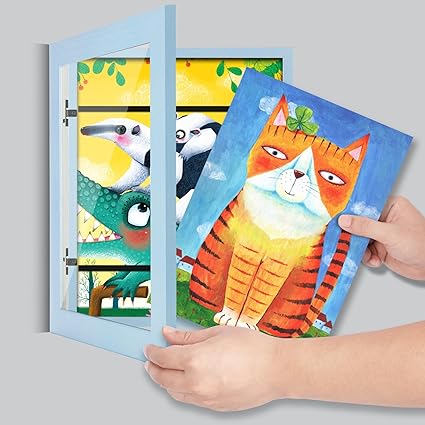ArtNest Magnetischer Rahmen | Kreative Displaylösung für Kinderkunstwerke