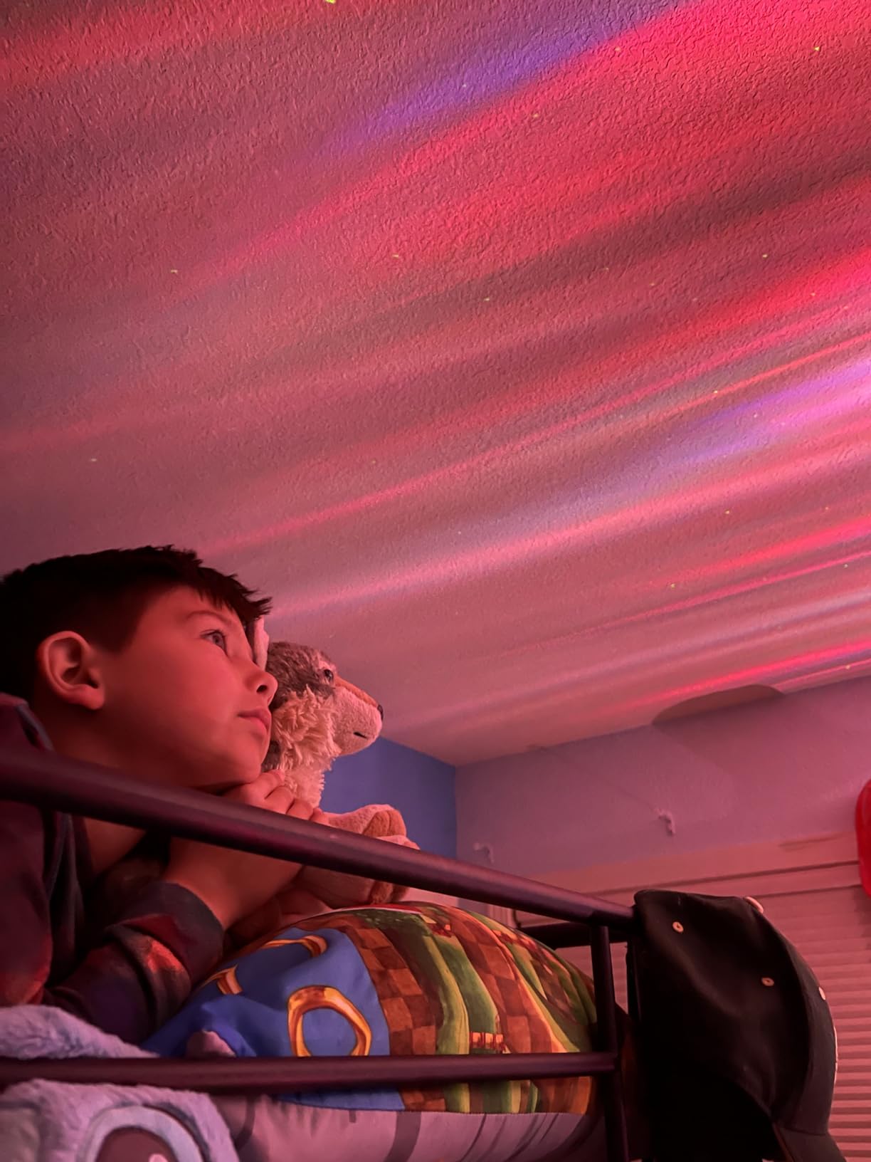 Magische Tischlampe Auroralight-Nordlicht-Projektor mit Musiksteuerung