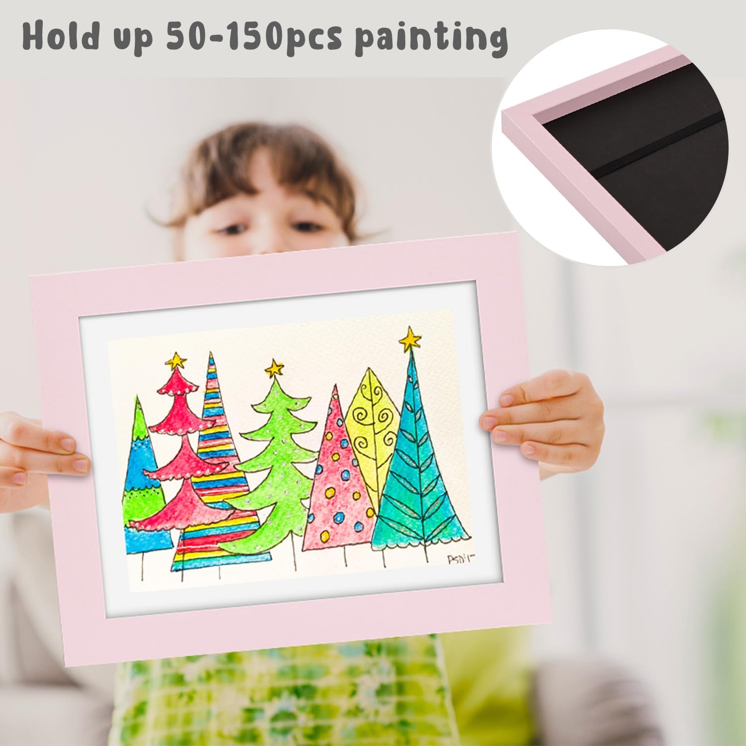 ArtNest Magnetischer Rahmen | Kreative Displaylösung für Kinderkunstwerke
