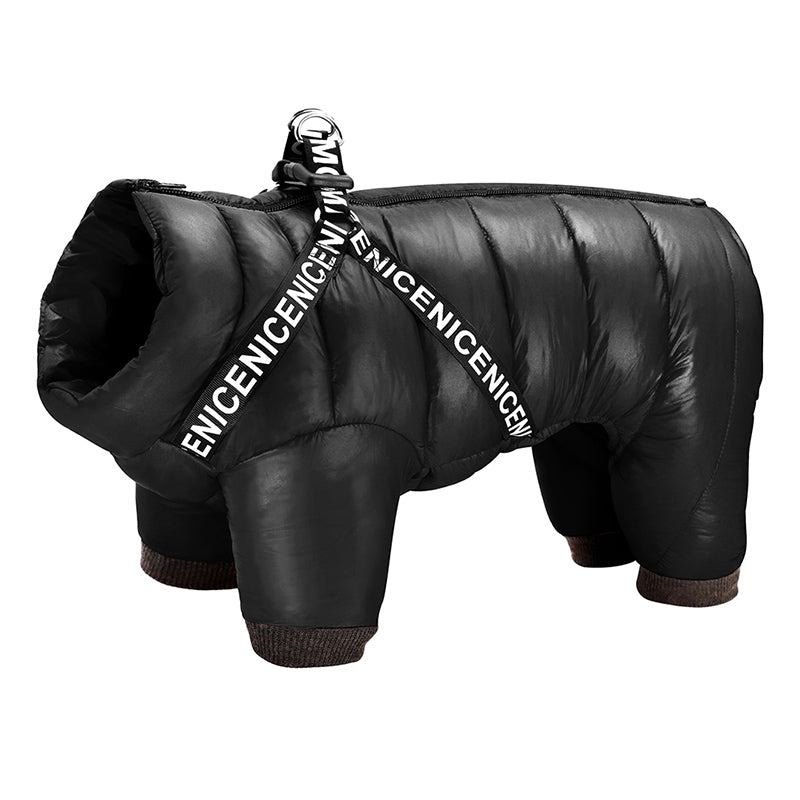 WarmPaw WinterComfort Hundejacke – Winddichte Jacke mit Weicher Isolierung für Kaltes Wetter