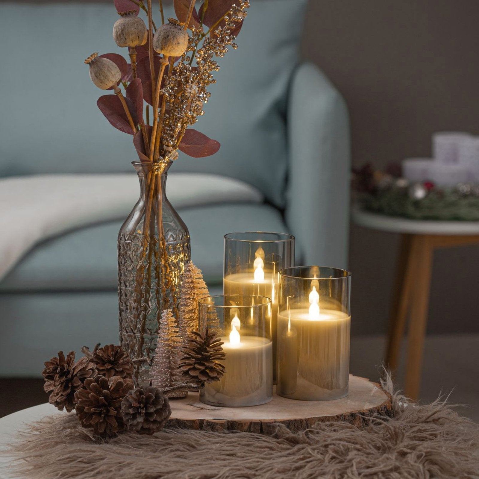 LuxeLumen LED Kerzen-Set | Elegante LED-Kerzen mit Fernbedienung für eine stimmungsvolle Atmosphäre
