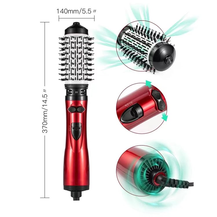 3-in-1 Rotierender Heißluft-Hairstyler und Föhn