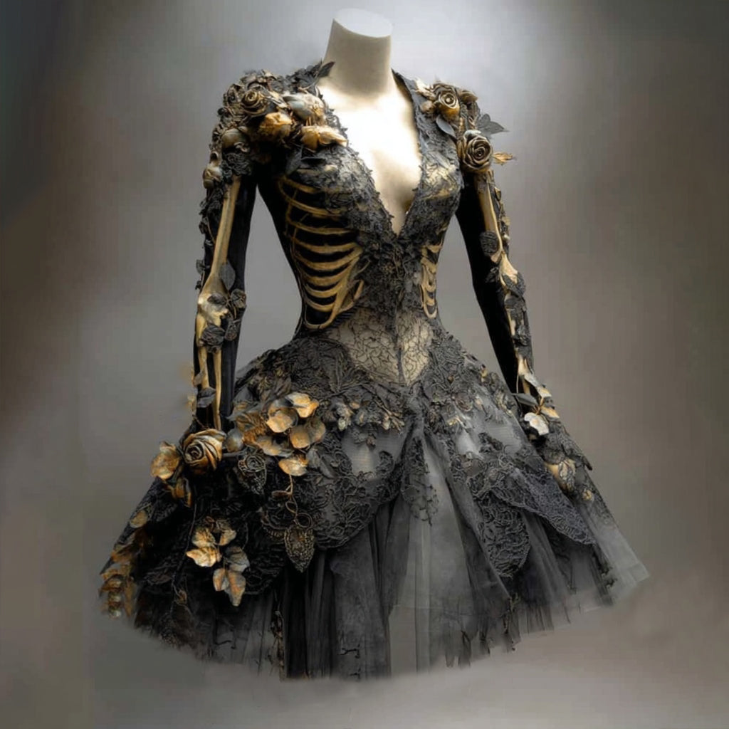 Wunderschön gefertigte Kleid