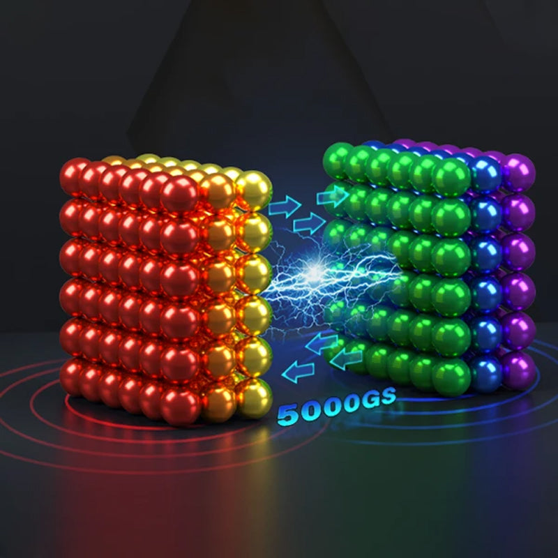 RainbowSphere™ | Kreative Entspannung mit Magnetkugeln - Magnetisches Spielzeug