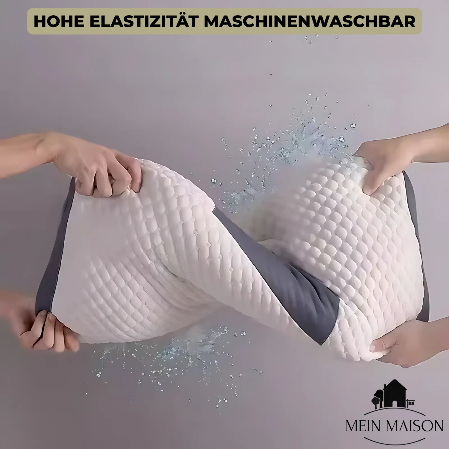 Ergonomisches Nackenkissen Memory-Schaum Atmungsaktives Kontur