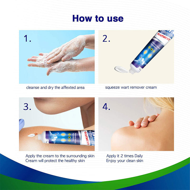 Warzenentfernung Gesichtscreme