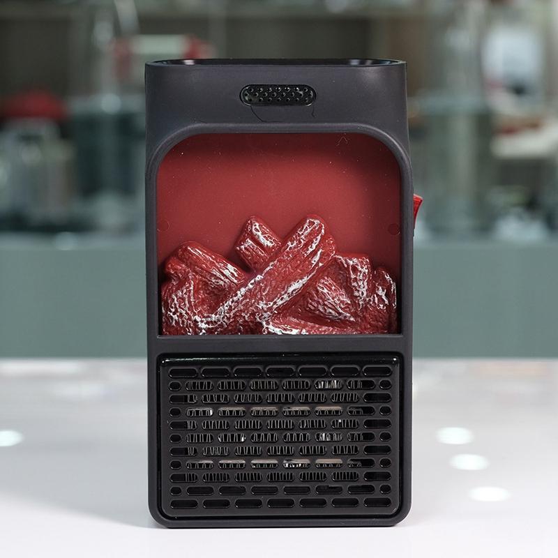 PTC Wandheizung 500W mit Flammeneffekt – Kompakte elektrische Heizung