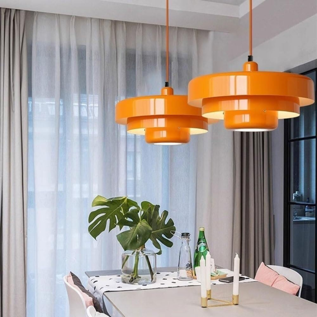 Skandinavische Glas-Hängelampe für moderne Wohnkultur